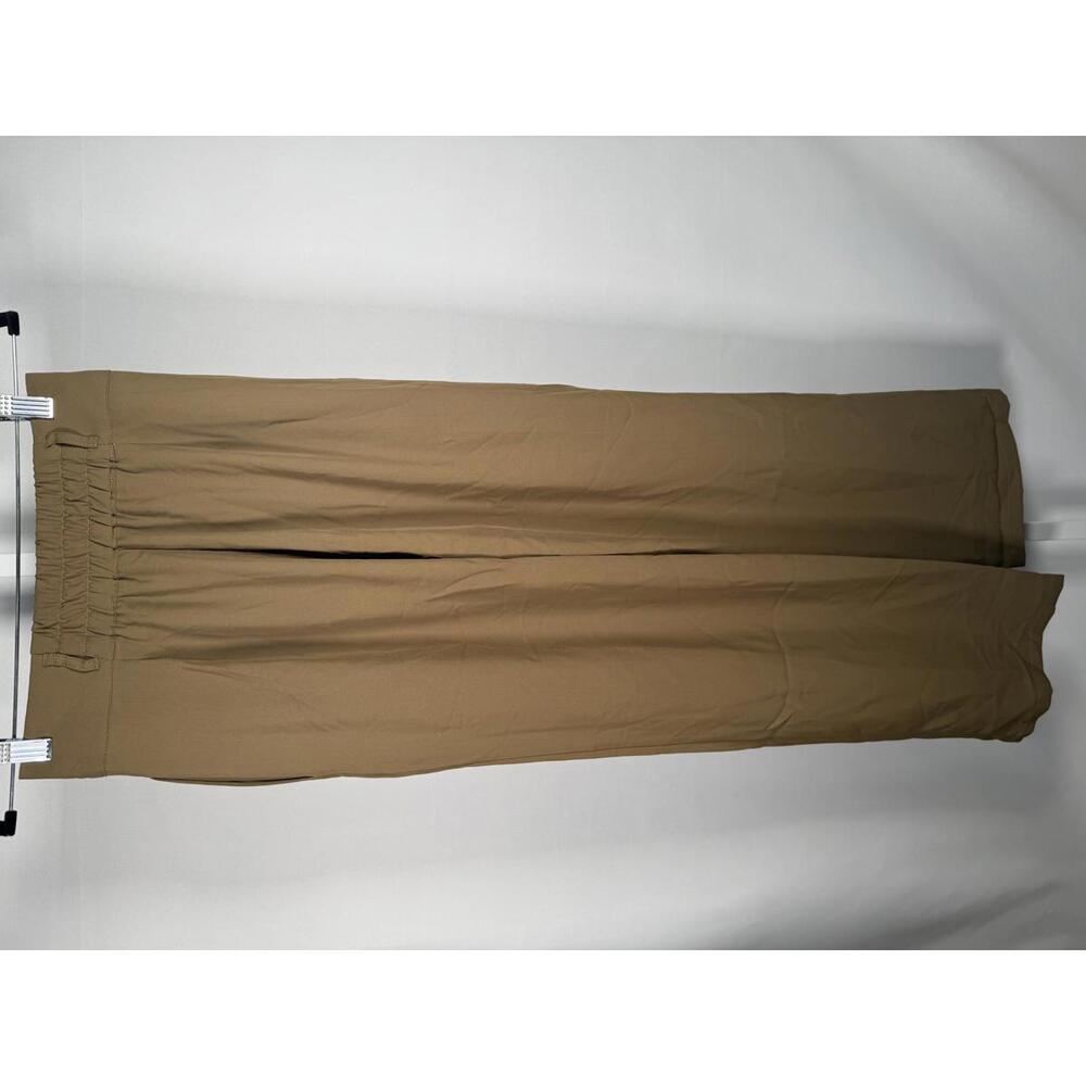 NWT High Waisted Zipper Pocket Shirred Straight Leg Work Pants Size Small - Picture 4 of 12